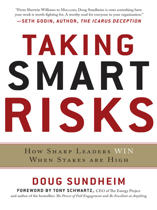 Title details for Taking Smart Risks by Doug Sundheim - Wait list
